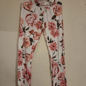 Floral Print Pants